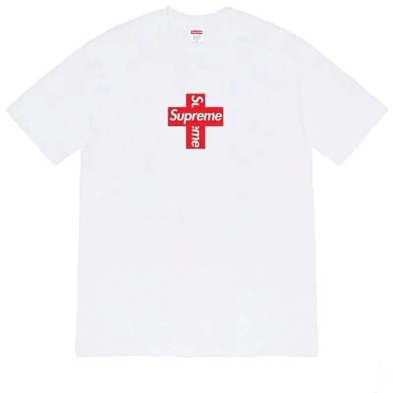 Supreme T-Shirt Sheep in Box Print — B264十字架 白色