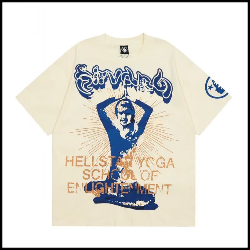 Reebok Hooded Sweatshirt Star Graphic — H105 杏色