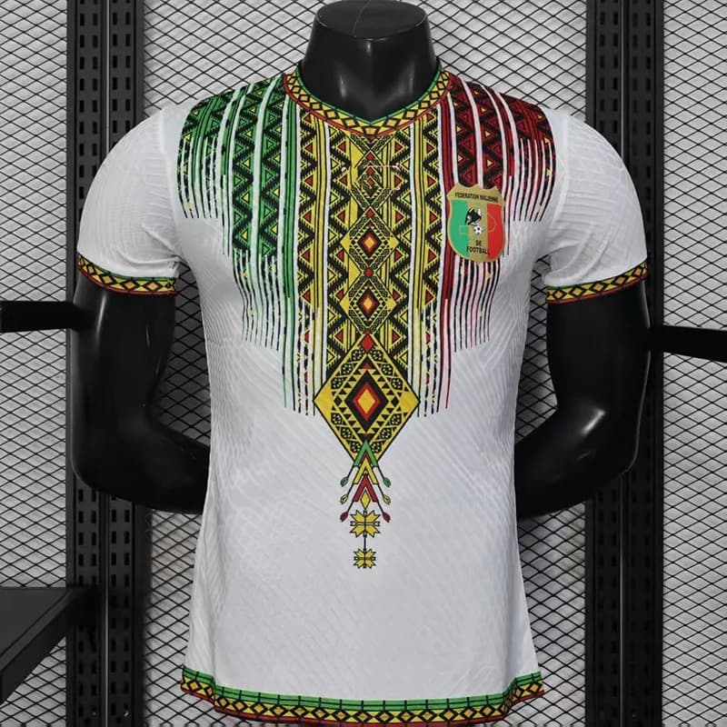 Nike France Home Jersey 2024 Away — Mali white