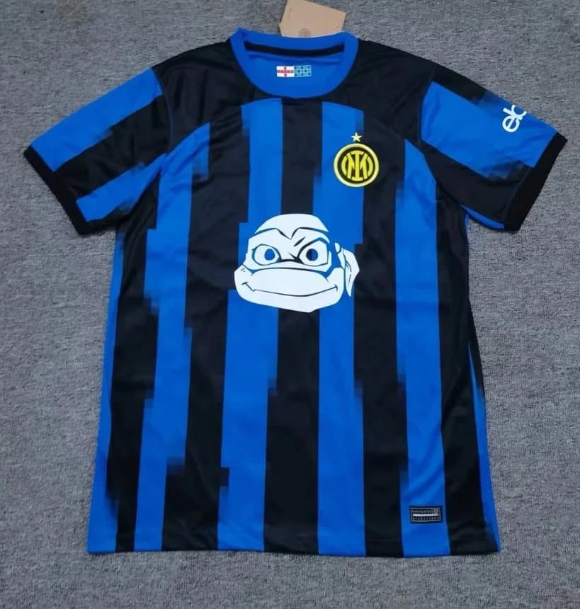 Adidas Home Jersey DigitalBits Snake Print — 2324/国米忍者神龟