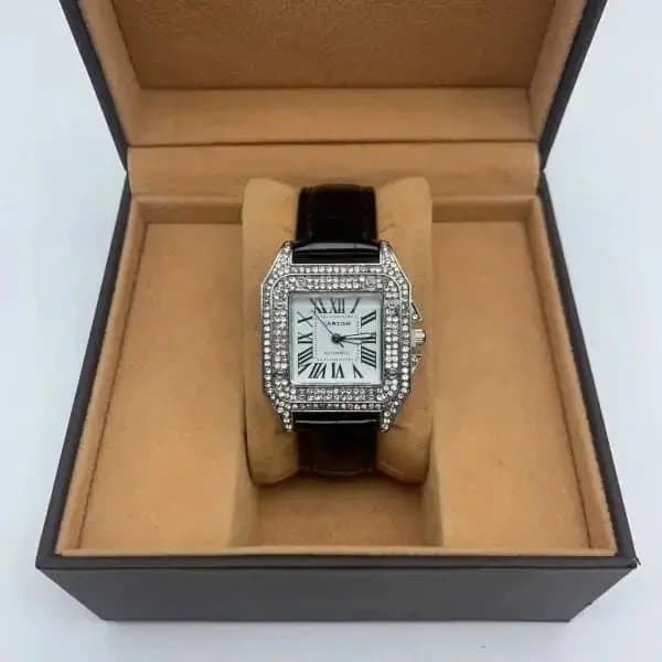 Cartier Tank Française Paved with Crystals — JF-28
