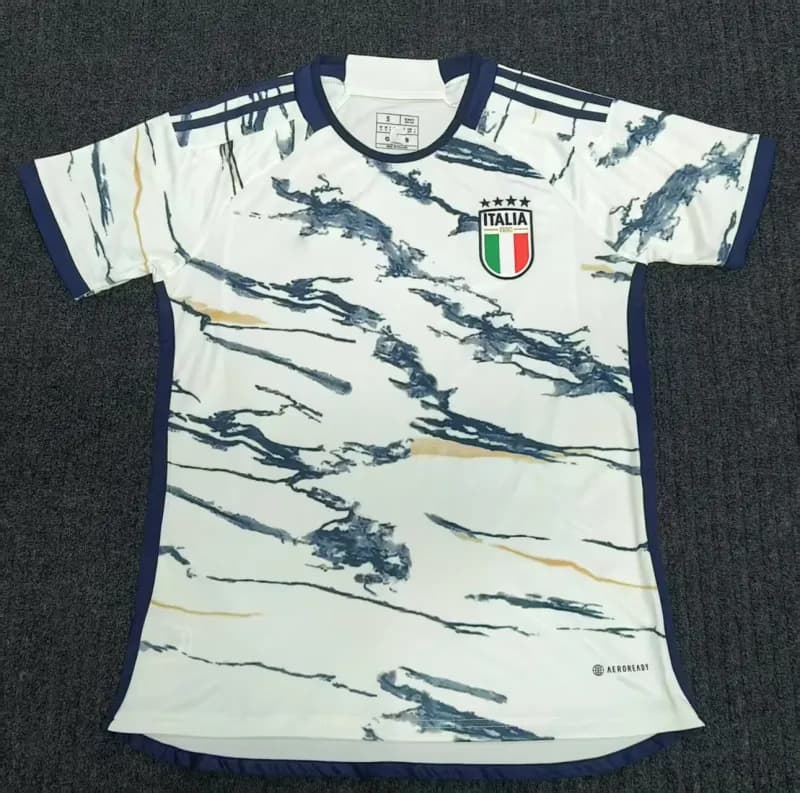 Adidas Italy National Team Jersey Marble Print