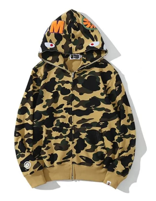BAPE Shark Hoodie Split Camo — 83