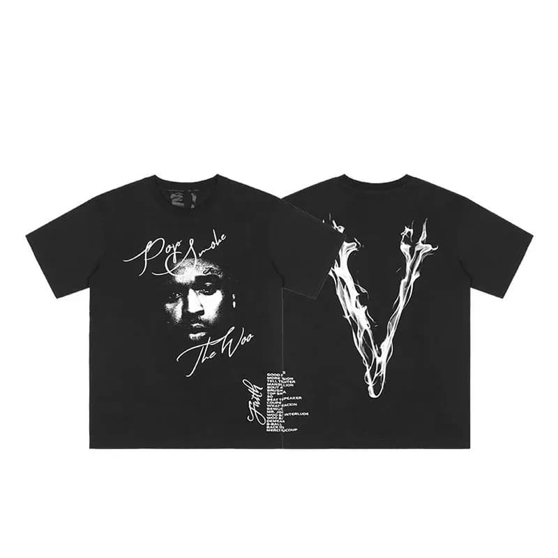 Off-White Graphic Tee Travis Scott 'The Woo' Print