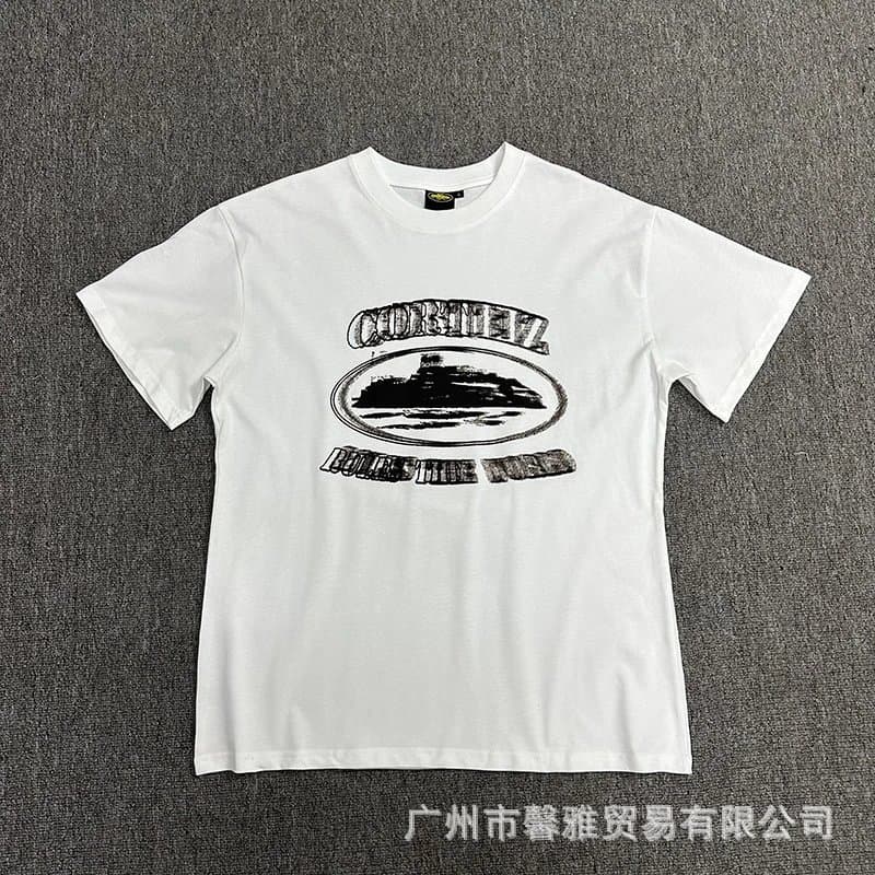 Off-White Graphic Tee Authentic Island Print — 3121白黑