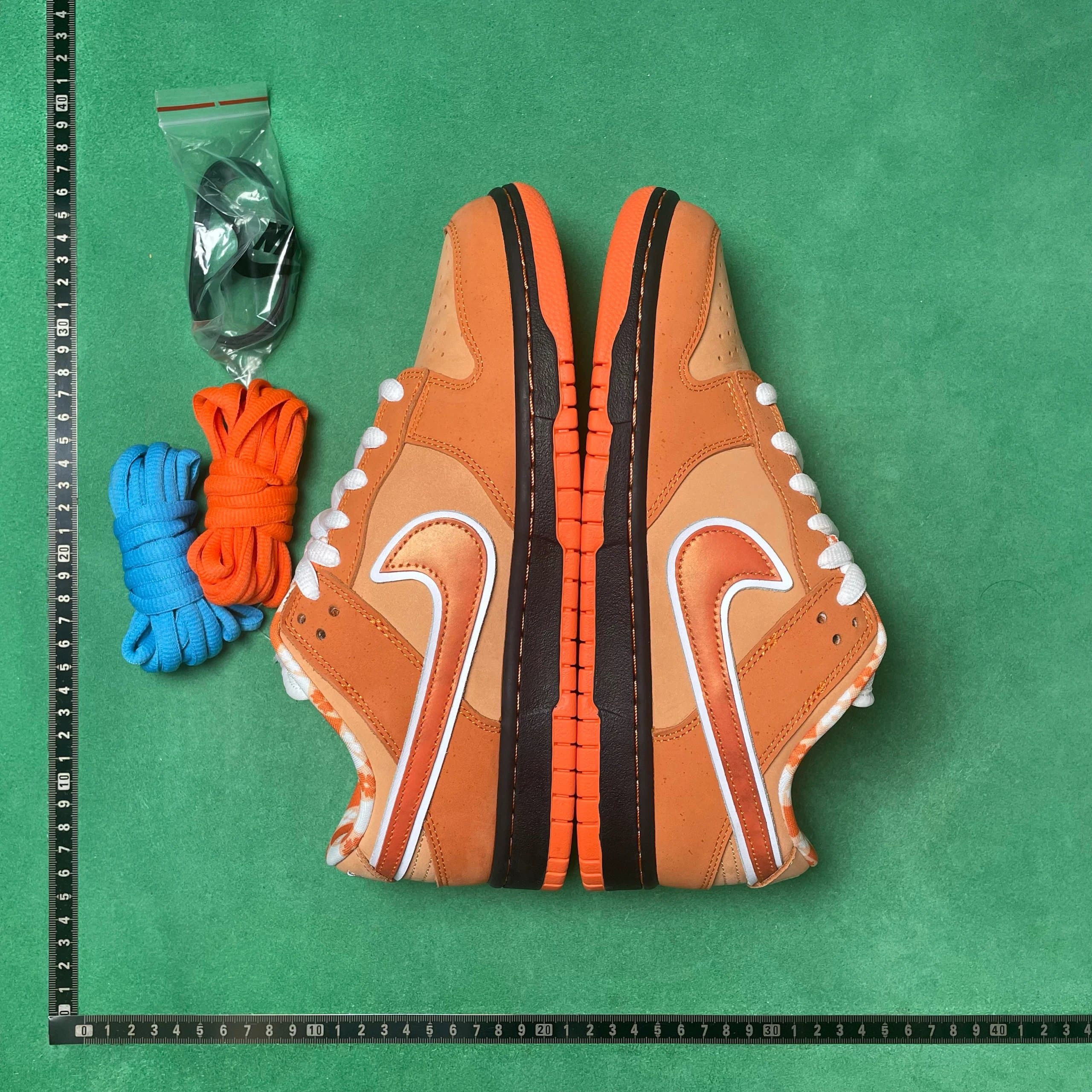 Nike Dunk Low Black Light Bone — 13号橙龙虾FD8776 800