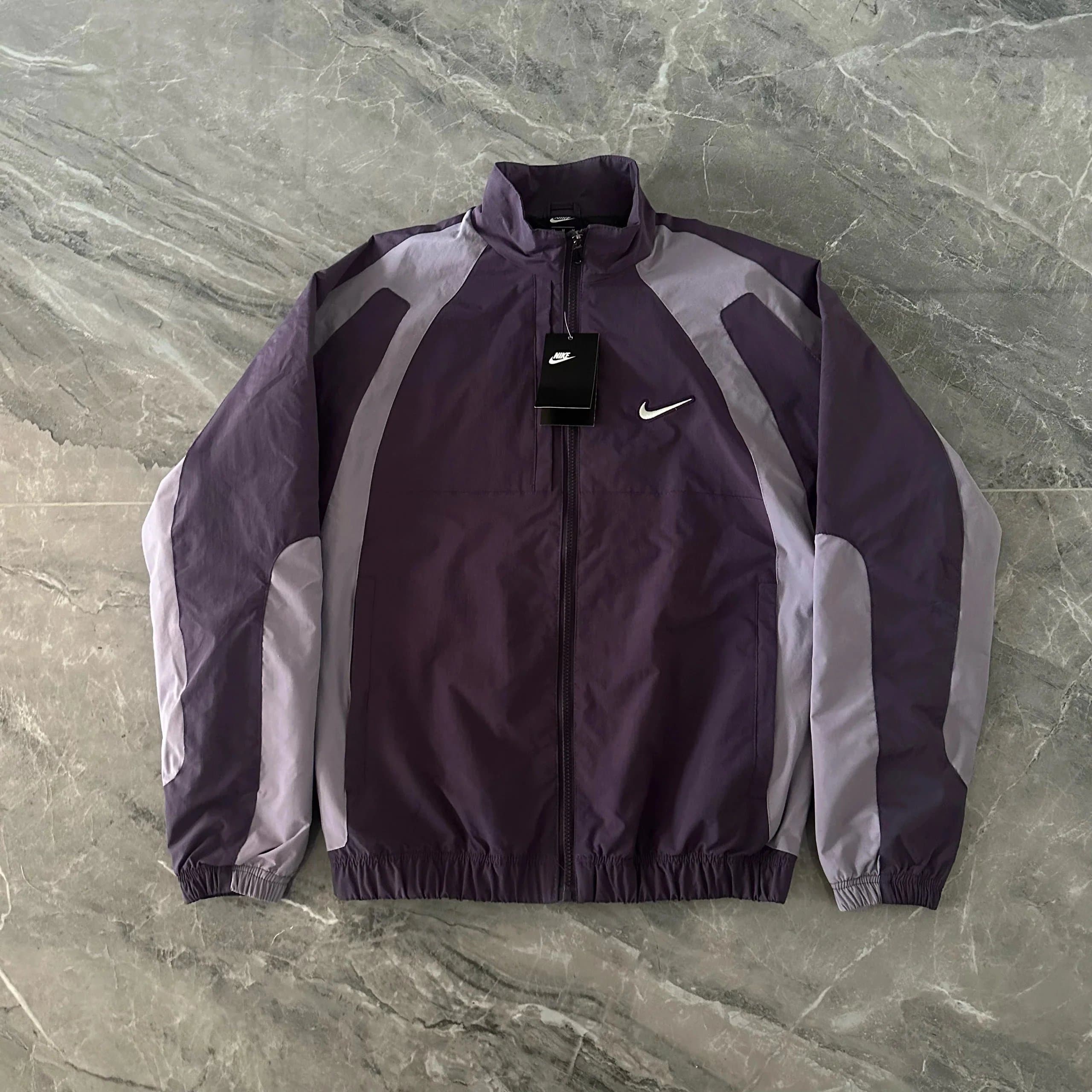 Nike Windrunner Jacket Purple Grey