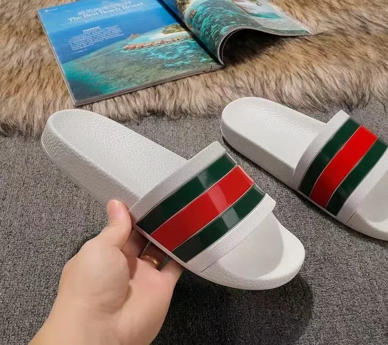 Gucci Slide Sandal Web Stripe