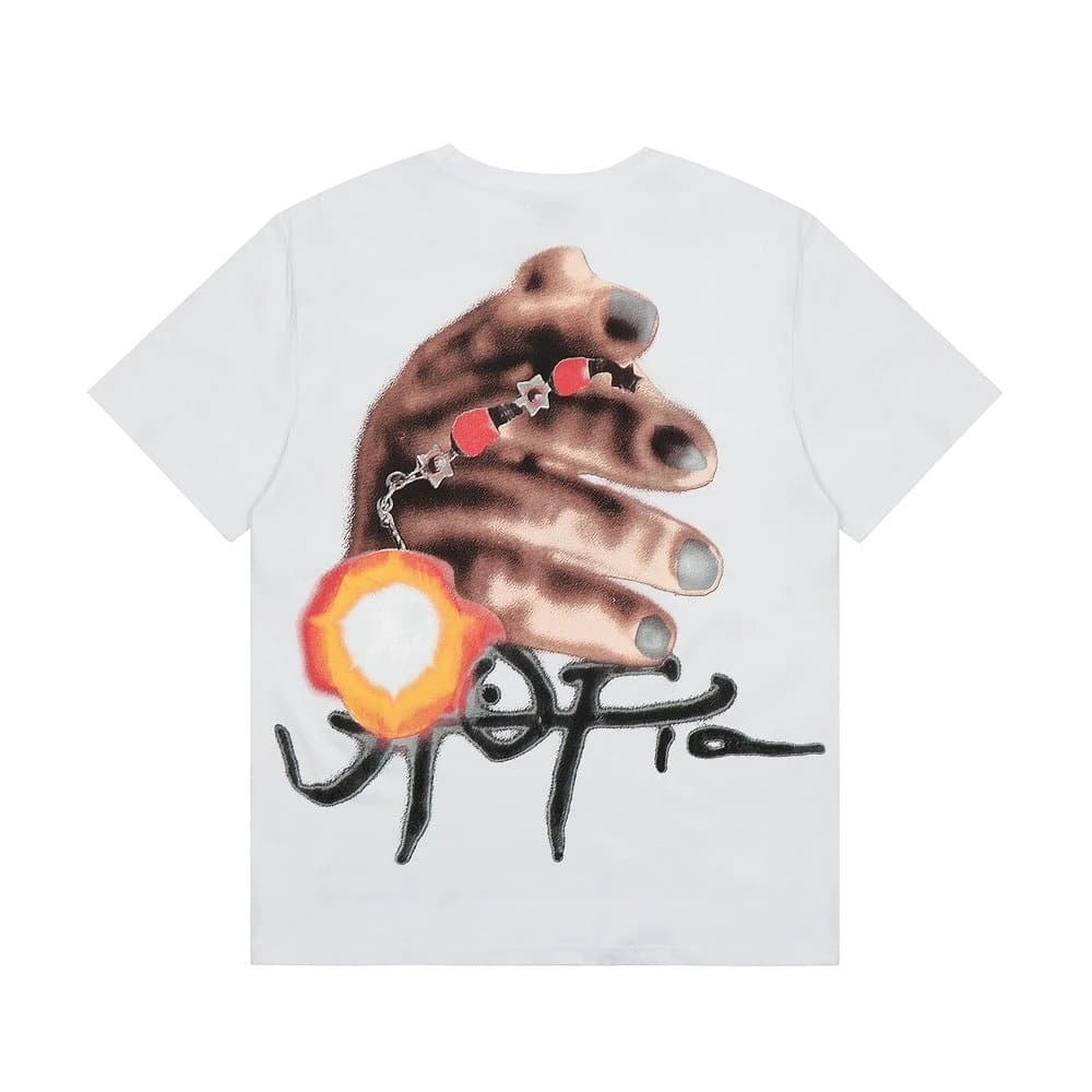 Travis Scott Graphic Tee Raging Wolf — 3185 白色