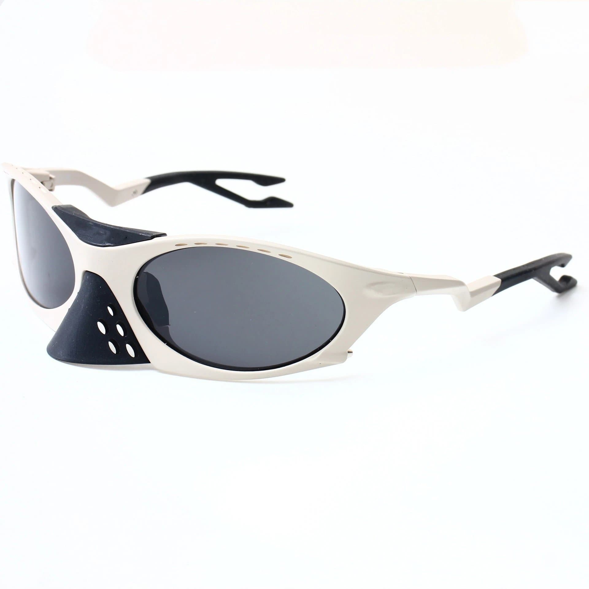 Oakley Sunglasses White Frame with Black Accents
