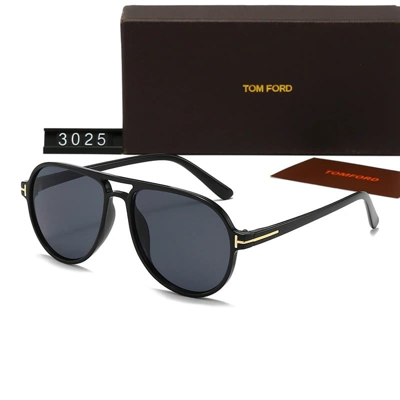 Tom Ford Sunglasses Gradient Blue Lens — 礼盒装 · 3025-E