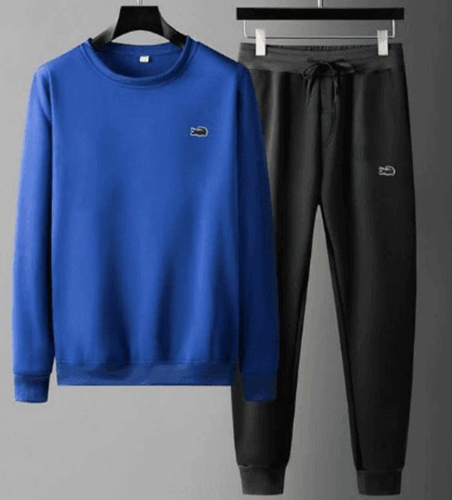 Lacoste Crewneck Sweatshirt & Joggers Set Classic Croc Logo