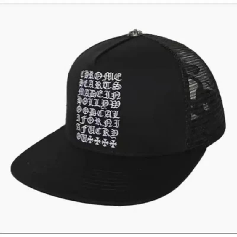 Chrome Hearts Trucker Hat ANTI Graphic — 62