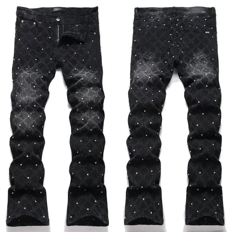 Straight-Leg Jeans Light Wash — K101高品质带标