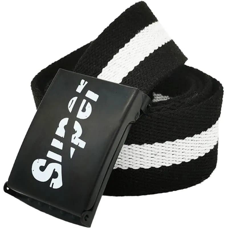 Sp5der Web Belt Rainbow Stripe — 标准款 · uper黑白