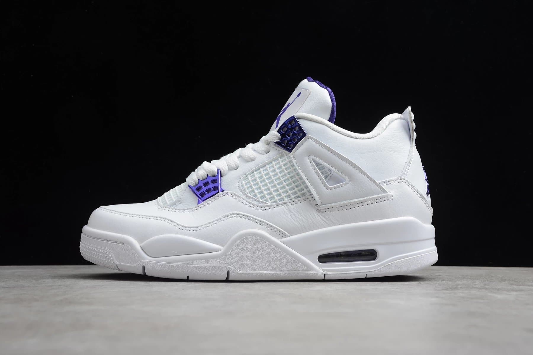 Air Jordan 4 Fire Red — 白紫 CT8527-115