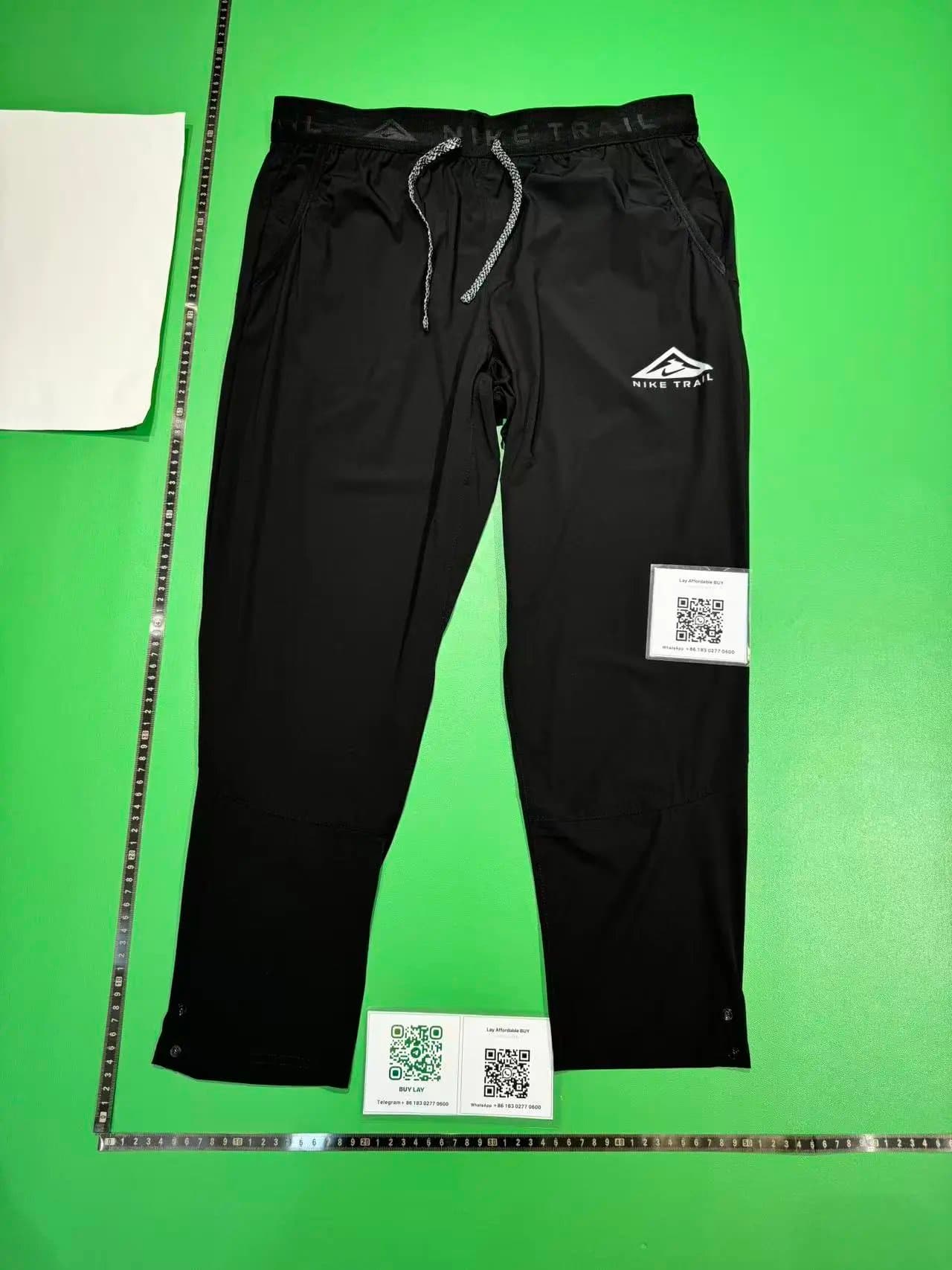 Nike Windrunner Jacket Black/White/Mint Swoosh — 运动裤7