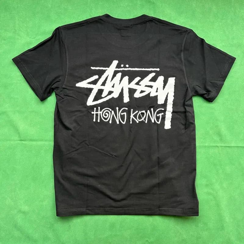 Stüssy Logo Tee Classic Stussy — STX07 黑色