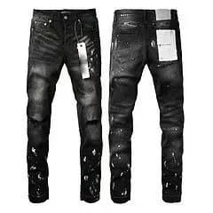 Diesel Distressed Slim Fit Jeans Paint Splatter Wash