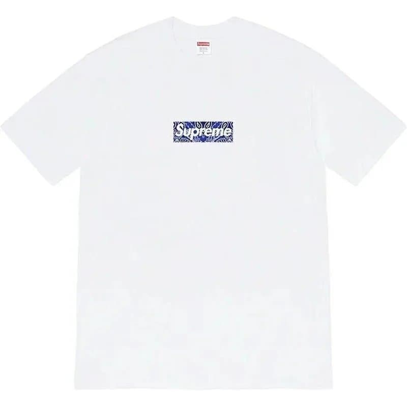 Supreme Box Logo Tee White Script — 7
