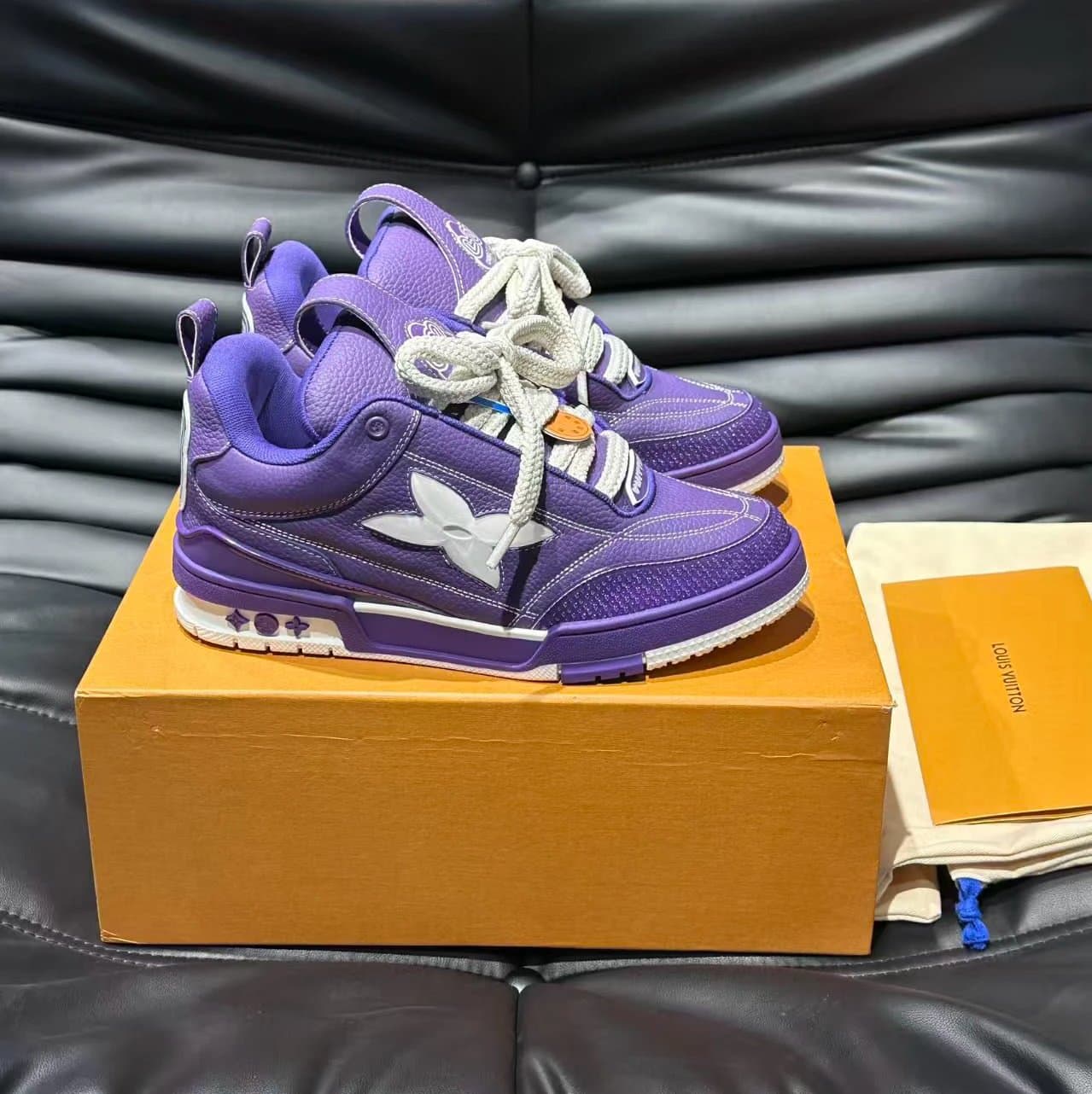 Louis Vuitton On The Go Monogram Purple