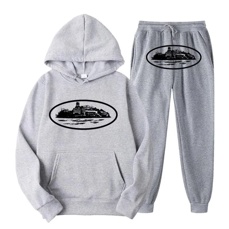 Gallery Dept. Hoodie and Joggers Set Ship Graphic