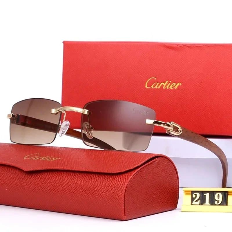 Cartier Sunglasses Rimless Square