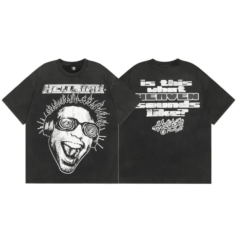 Graphic Tee The Future Is Hellstar — 【280优质量】DY19（黑色）