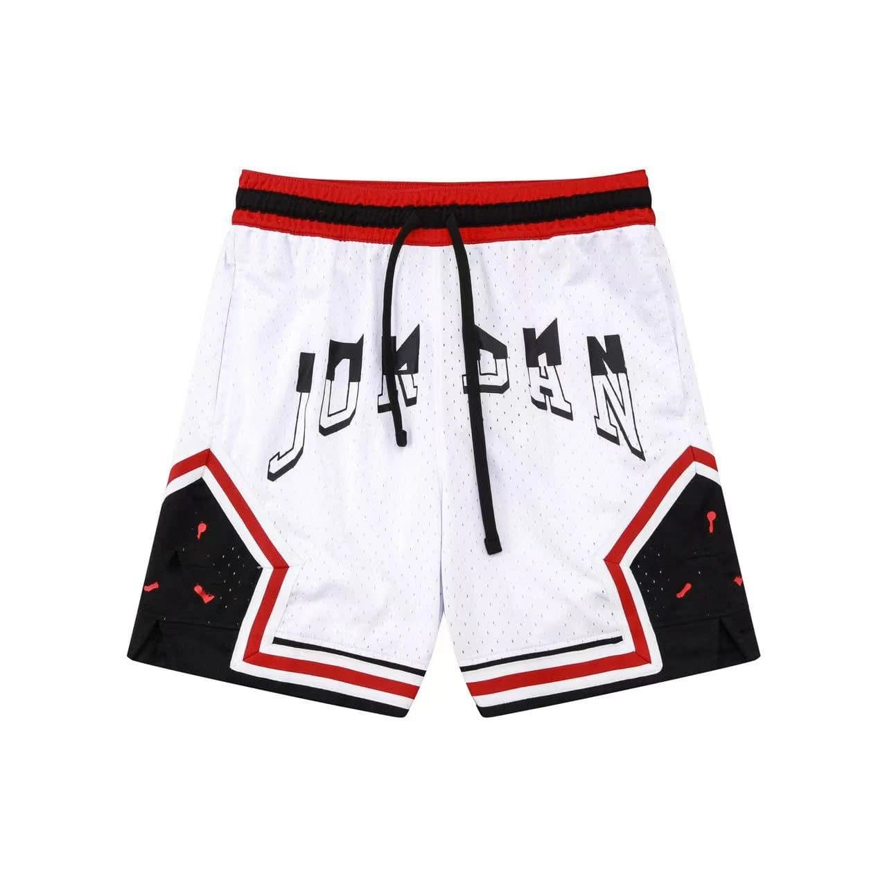 Jordan Mesh Shorts Fire Red — A2412白色水印款