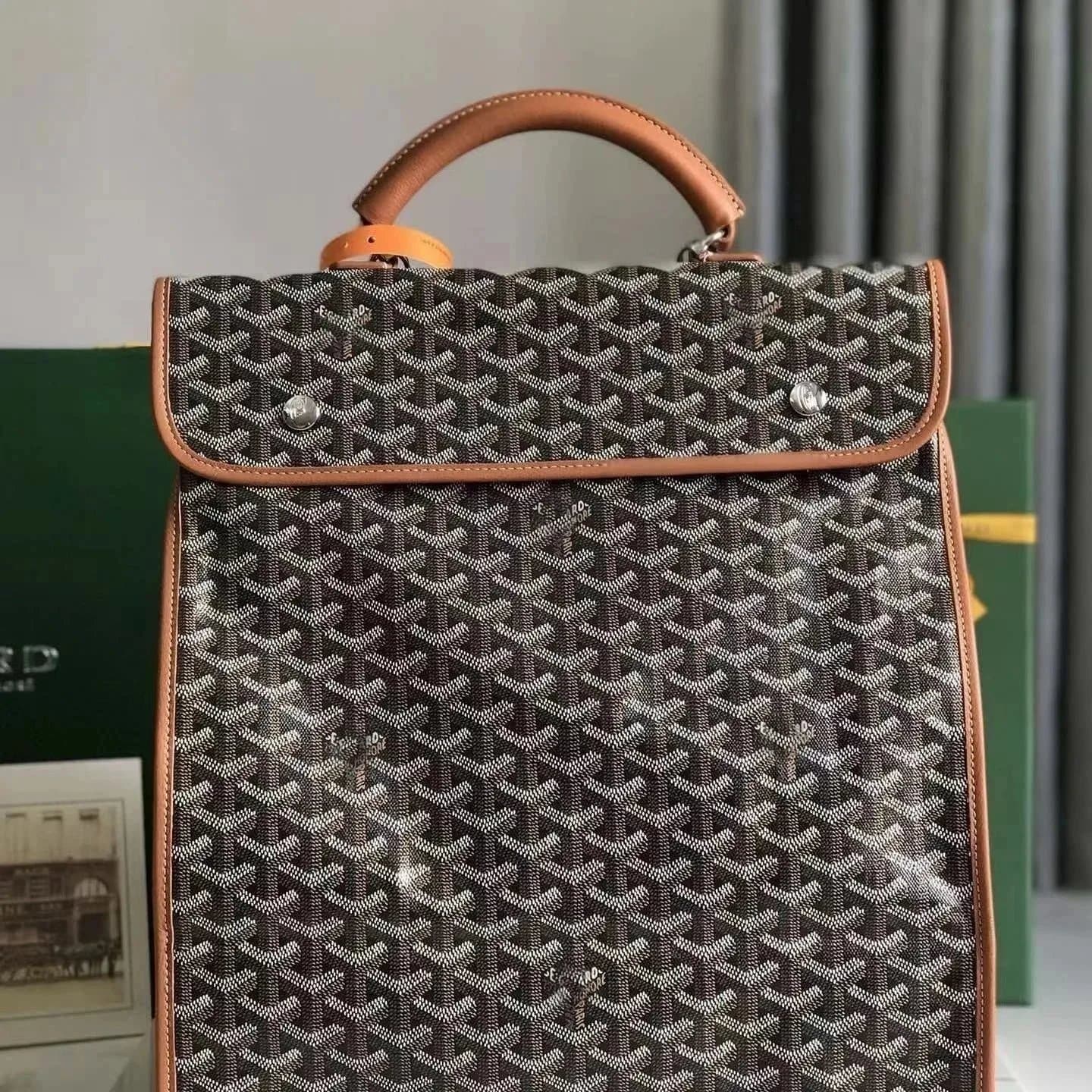 Goyard Saint Louis Monogram Canvas — BB-03（咖啡色）