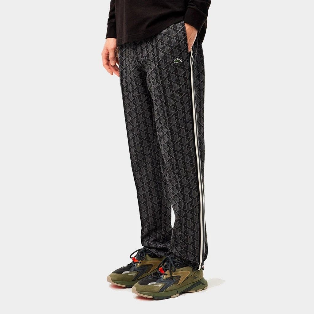 Lacoste Track Pants Houndstooth Print
