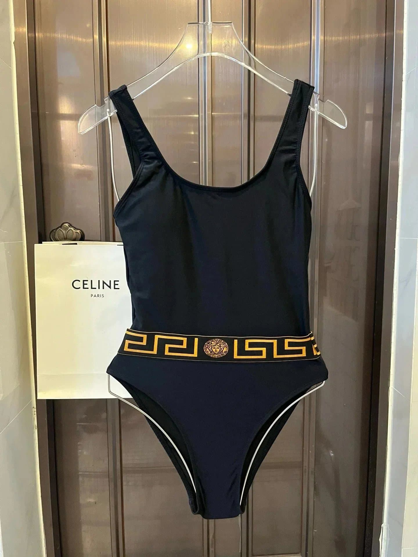 Fendi Bodysuit Baroque Print — 030343078