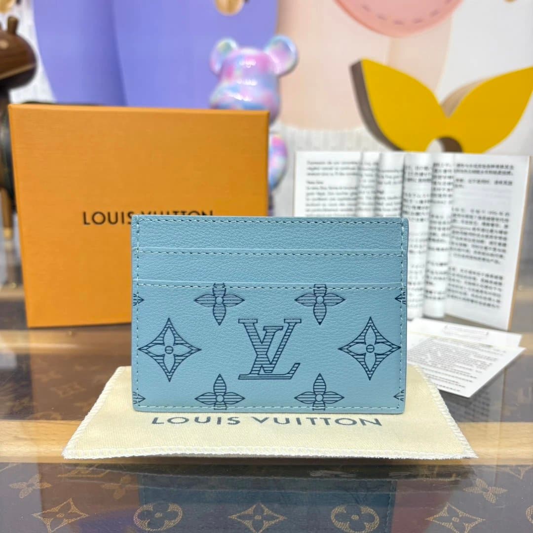 Louis Vuitton Card Holder Monogram Eclipse