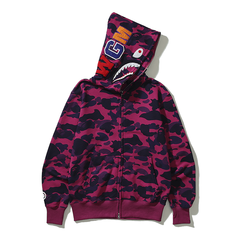 BAPE Shark Hoodie Camouflage