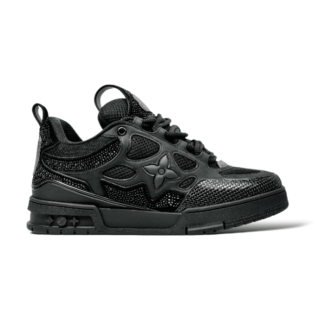 Louis Vuitton LV Trainer Monogram Studs — 36-47(留言备注尺码) · black diamond 2 · Budget