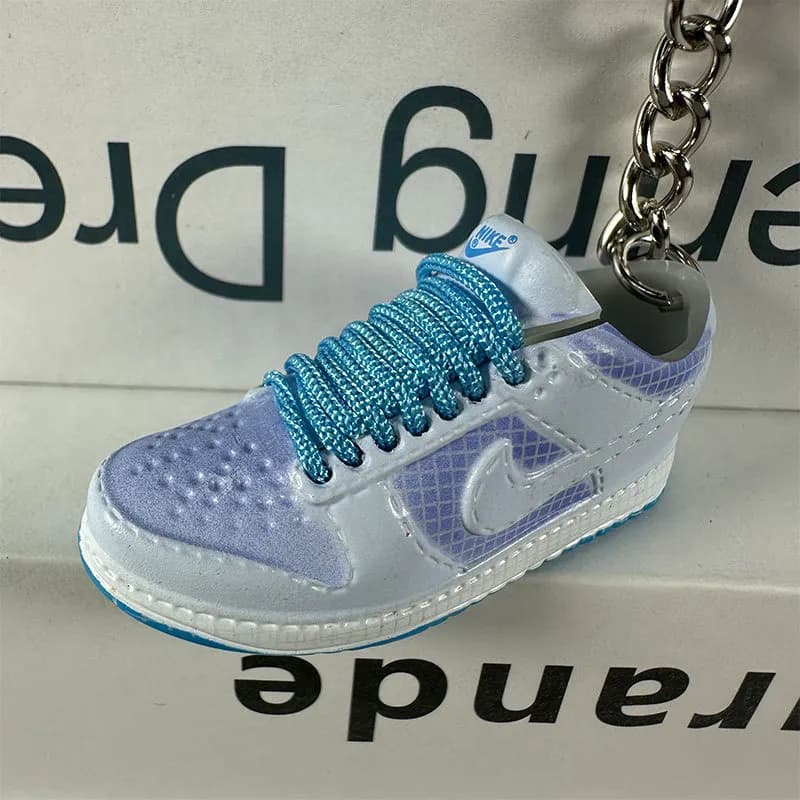Cactus Plant Flea Market Sneaker Keychain Blue Lightning — 93.purple square
