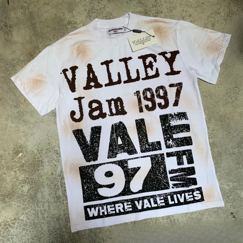Vale Forever Vale Dreams Sports Tee Motorcycle Graphic — 106