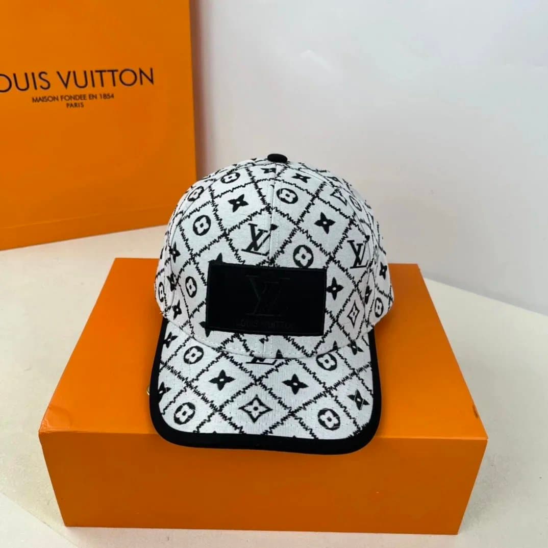 Louis Vuitton Baseball Cap Monogram Grid