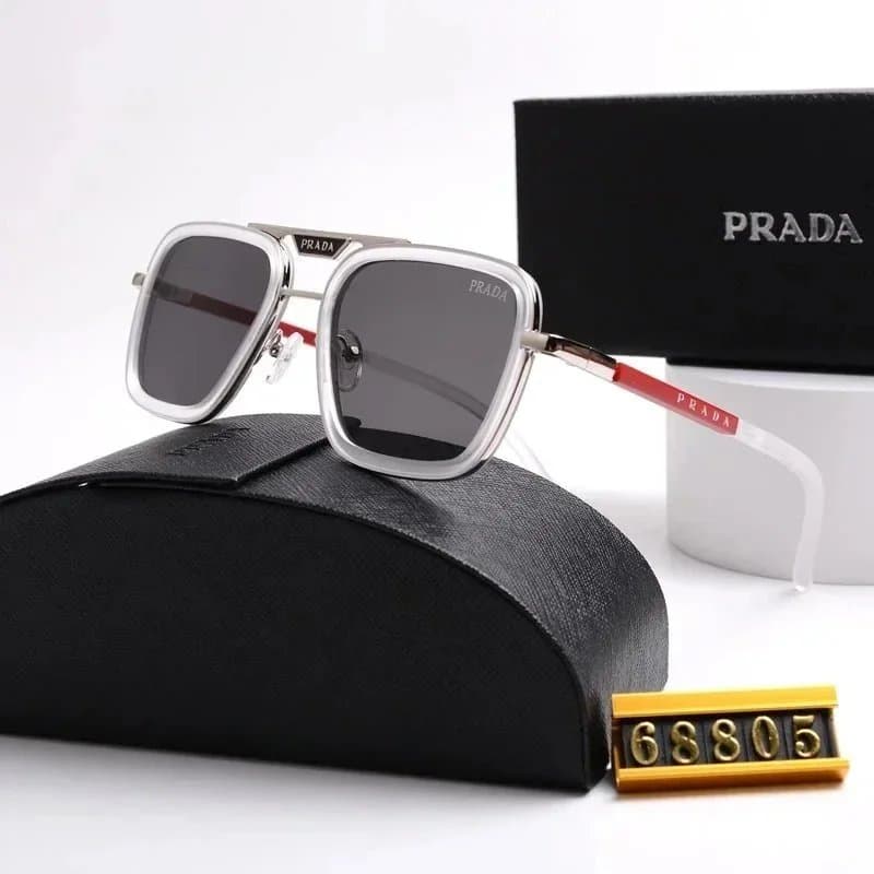 Prada Sunglasses Rectangular Frame — XZ016