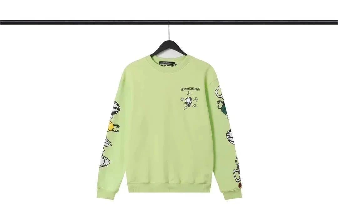 Chrome Hearts Long Sleeve Tee Multi-Graphic — 010412030