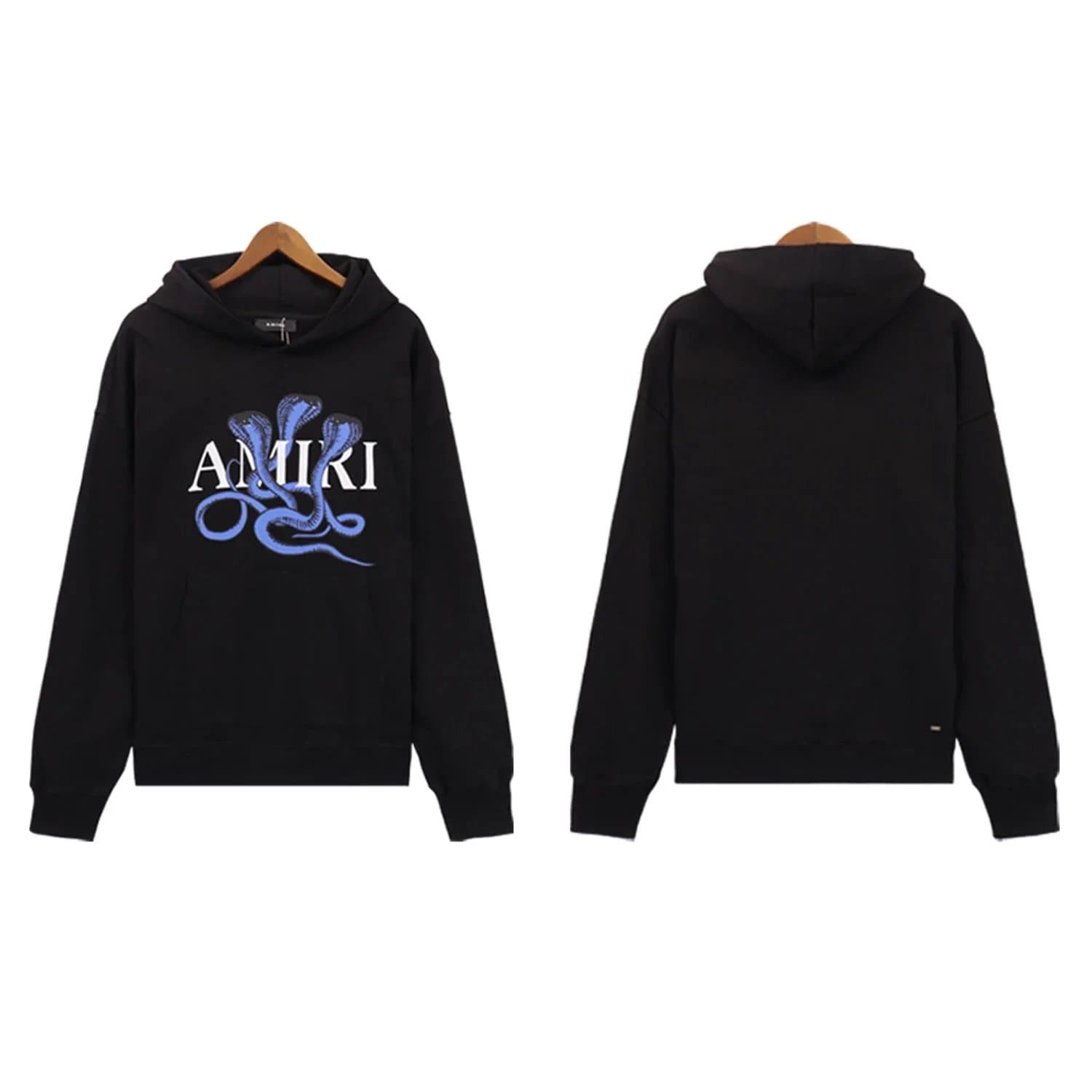 Amiri Hooded Sweatshirt Cobra Logo