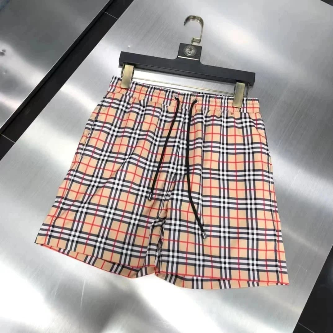 Burberry Logo-Print Shorts Monogram Pattern — 22