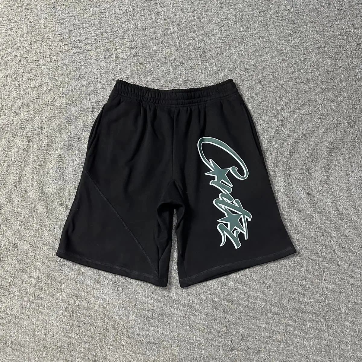 Travis Scott Logo Shorts Gold Script — 15