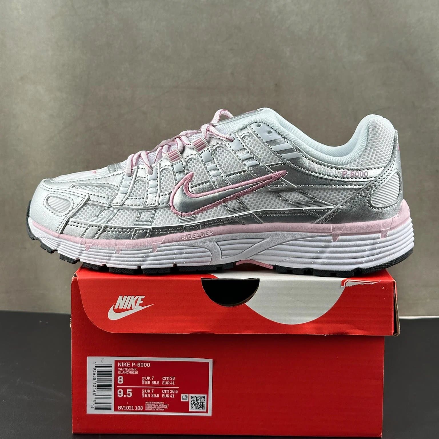 Nike P-6000 Black/White — BV1021-108