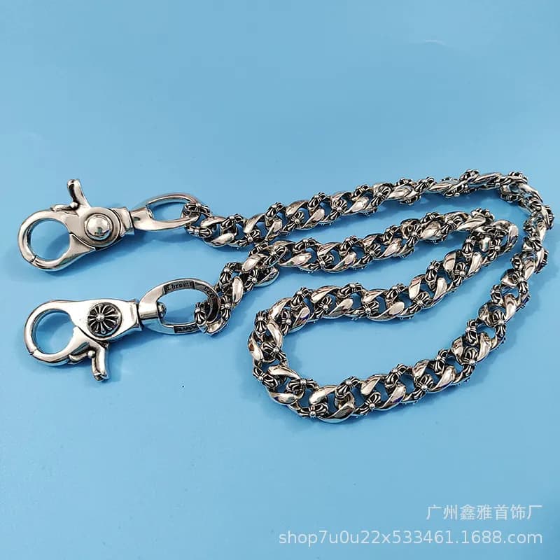 Chrome Hearts Chain Strap Chrysanthemum Link — Style 2