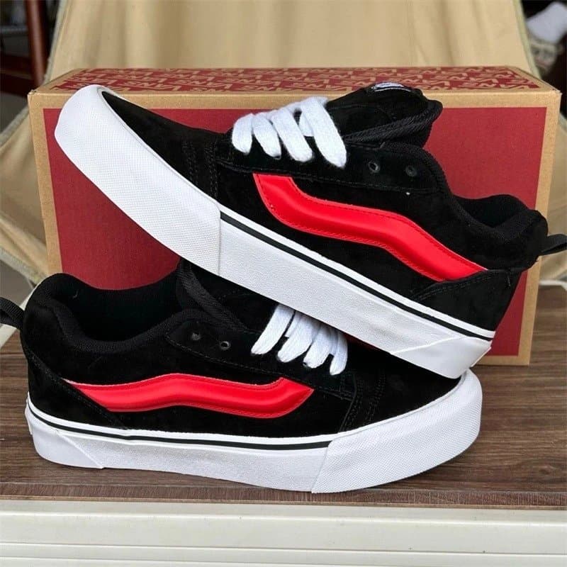 Vans Old Skool Black Red
