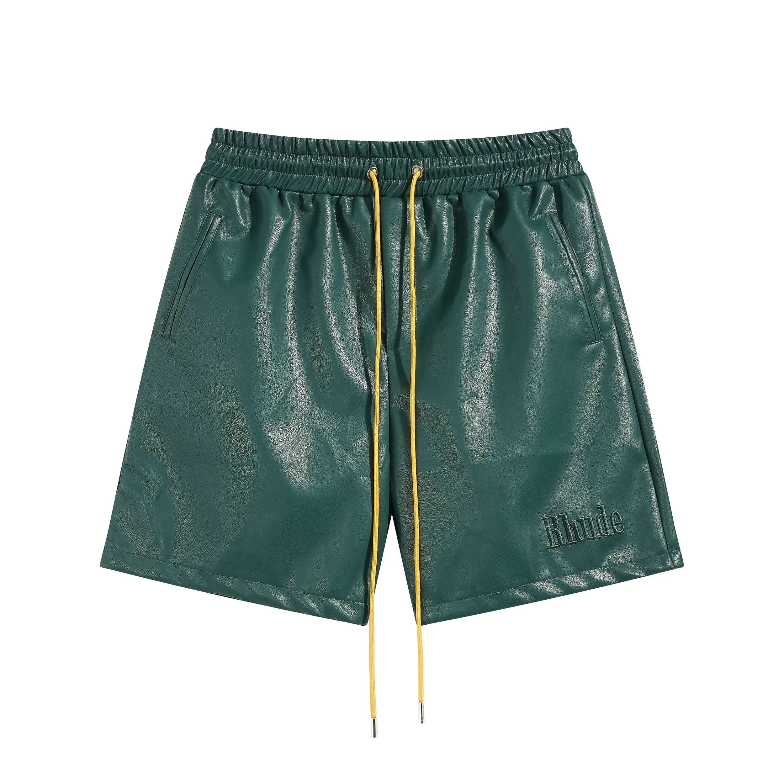 Rhude Knit Shorts Script Logo — 26