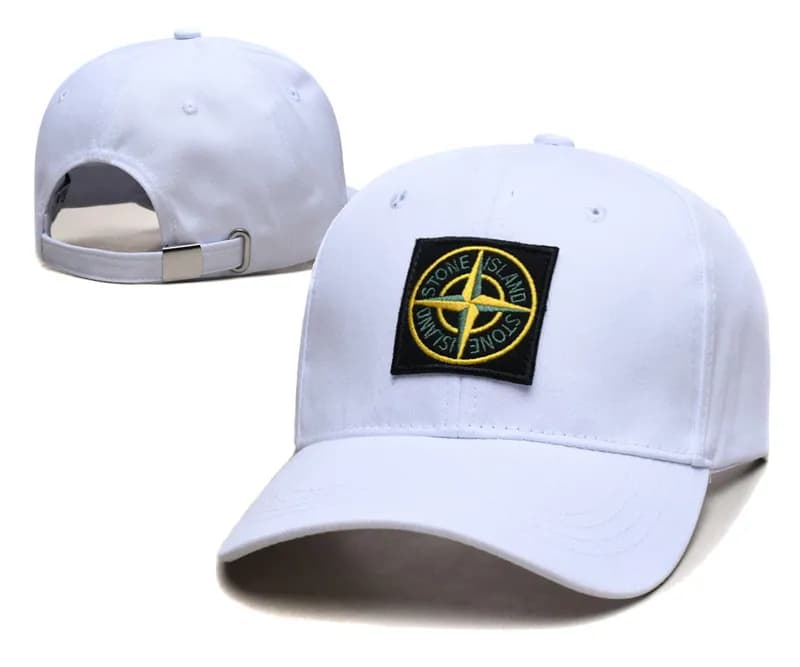 Stone Island Baseball Cap Compass Logo Patch