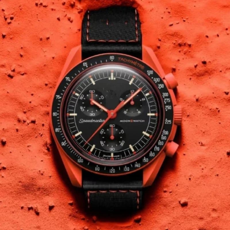 Omega Speedmaster Moonwatch Mars Red Ceramic