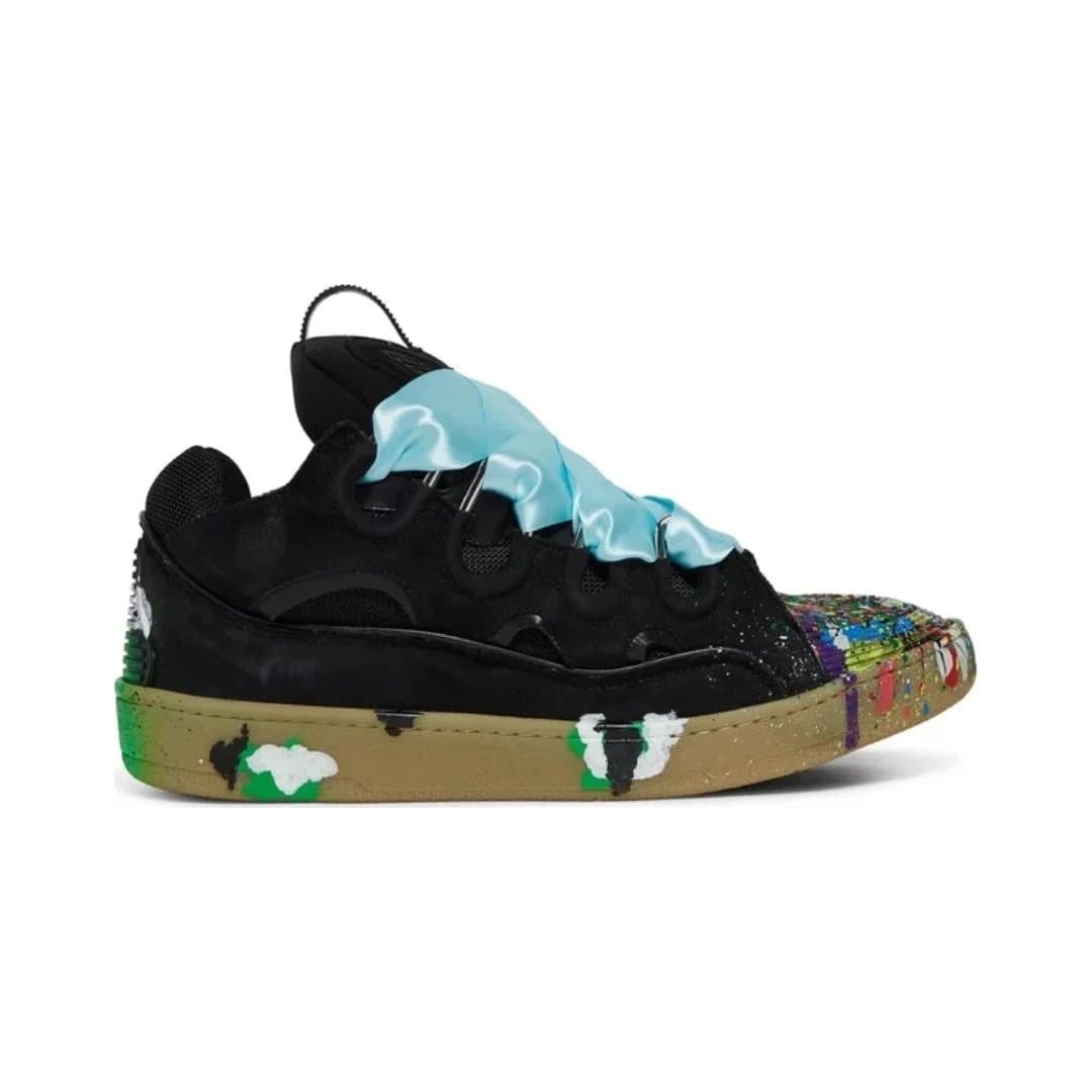 Acne Studios Sneaker Rasta Laces — 36-46 (Remark: Size info in message☟☟☟） · Paint Drip - Black